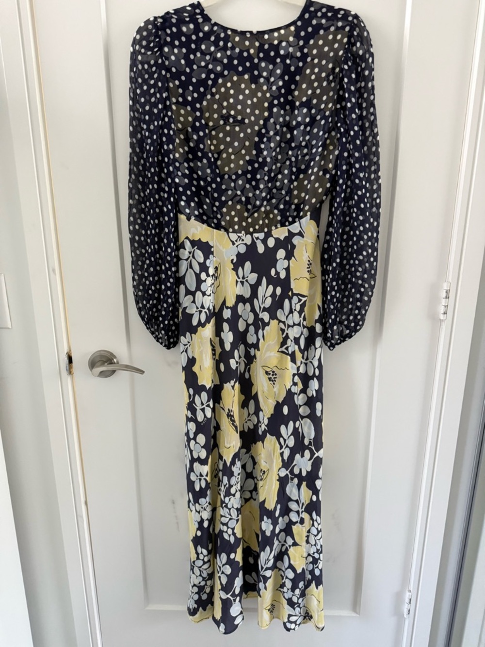 NWOT - Rixo Melanie Silk Dress - Picture 7 of 8